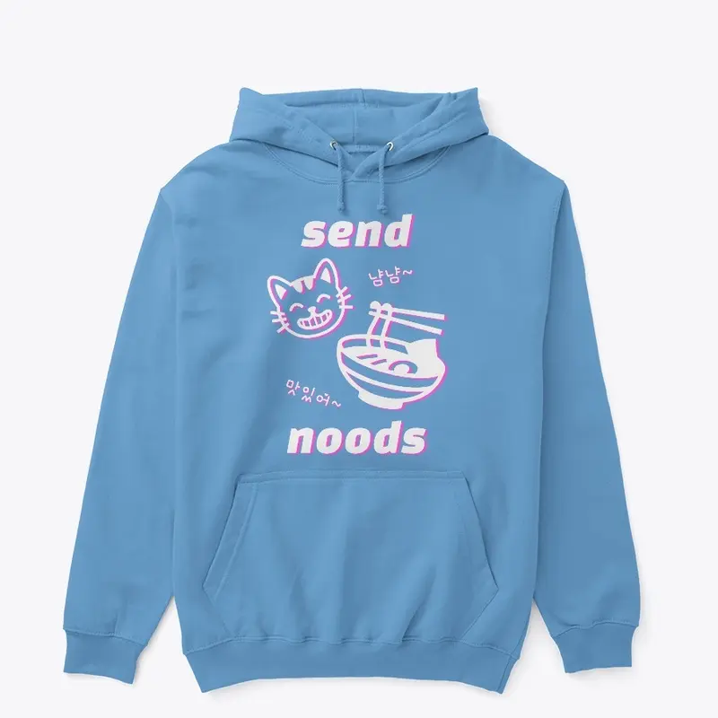 send noods - Neon Pink