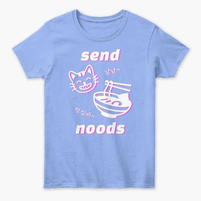 send noods - Neon Pink