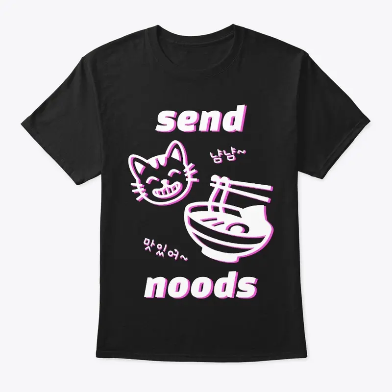 send noods - Neon Pink