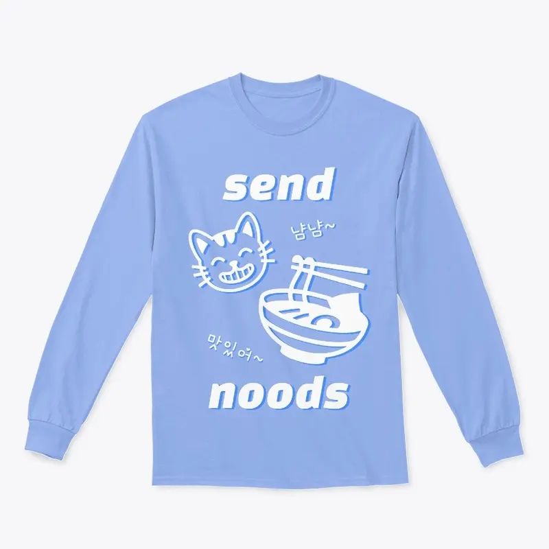 send noods - Neon Blue